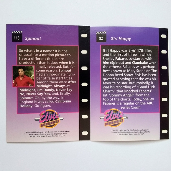 Elvis Presley Vintage Trading Cards (10) - Picture 10 of 10